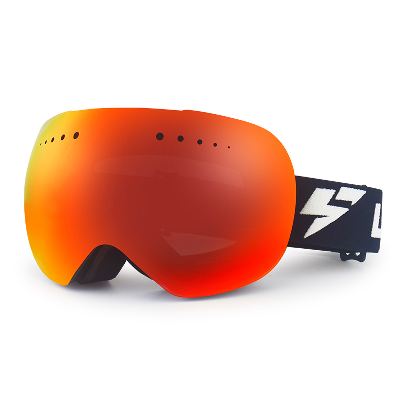 Espuma de 3 capas a prueba de rayos ultravioleta para gafas de esquí juveniles